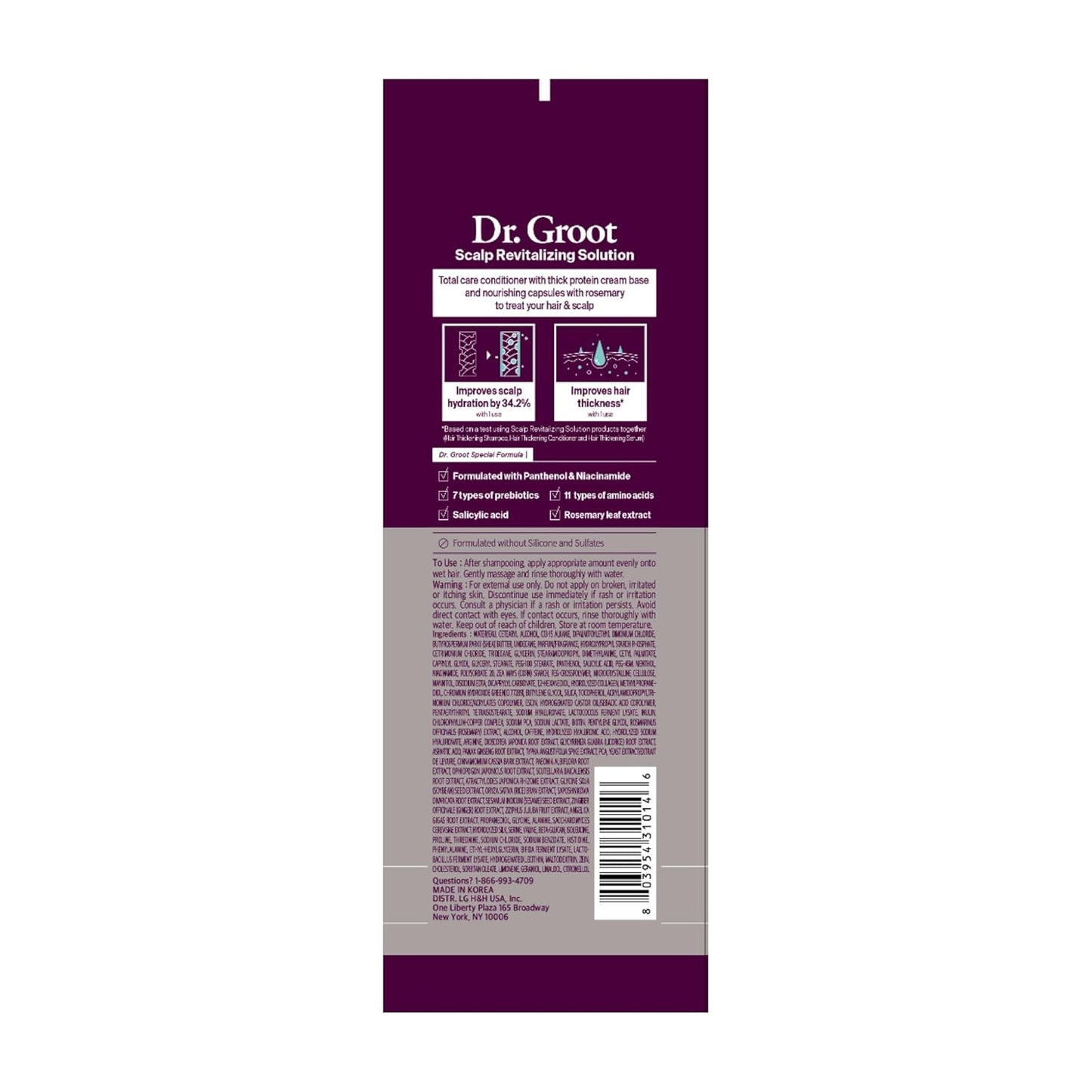 Dr. Groot Hair Thickening Conditioner For Hair loss - product detail image 2