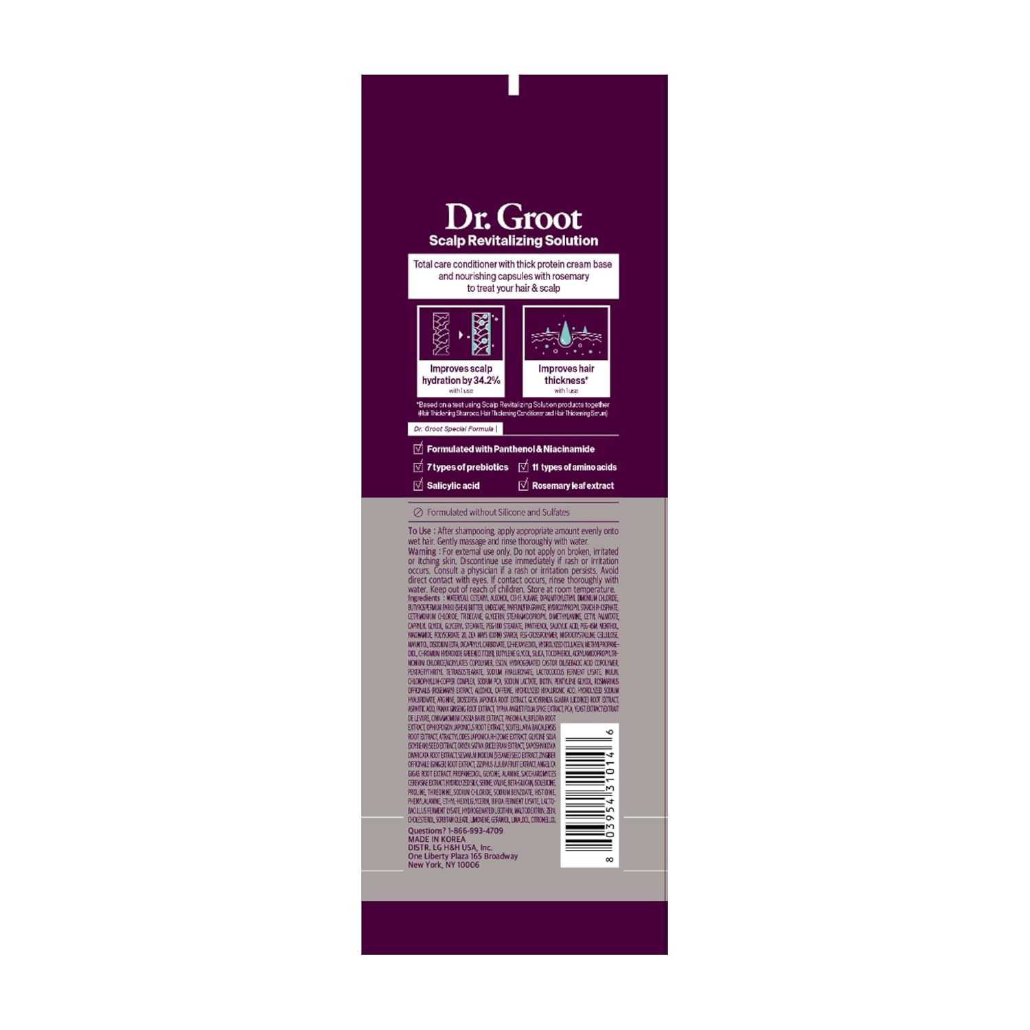 Dr. Groot Hair Thickening Conditioner For Hair loss - product detail image 2