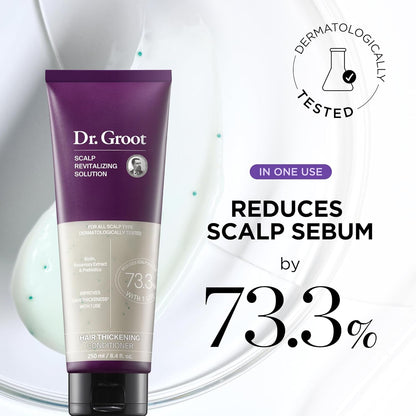 Dr. Groot Thickening Serum, Shampoo, Conditioner, and Scalp Treatment Set for Hair Loss - product detail image 7