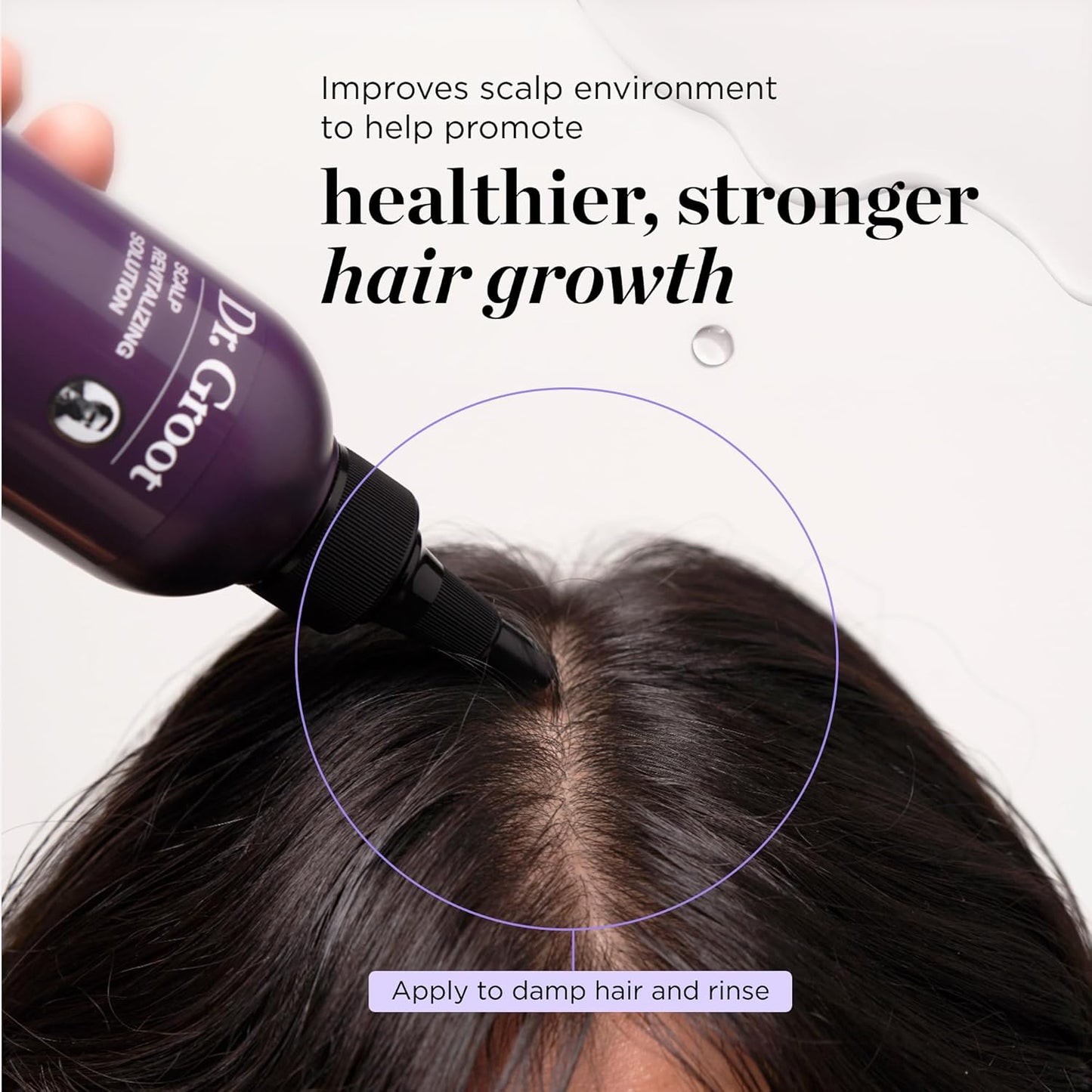 Dr. Groot Thickening Serum, Shampoo, Conditioner, and Scalp Treatment Set for Hair Loss - product detail image 9